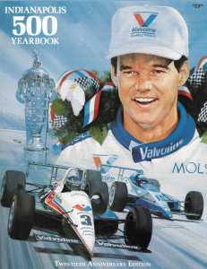 CARL HUNGNESS - THE INDIANAPOLIS 500 YEARBOOK 1992